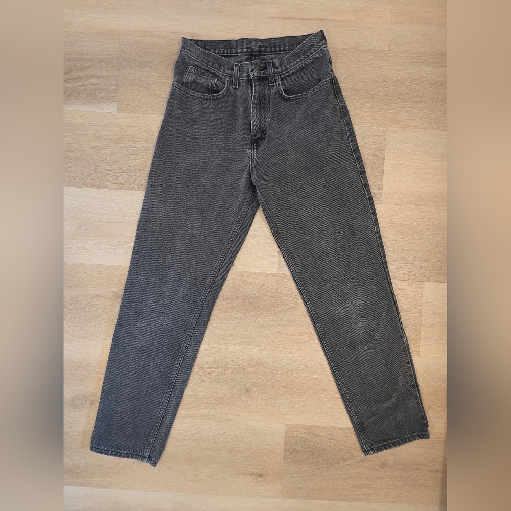 VINTAGE 90s Made in USA Gap Men’s 100% Cotton Straight Leg Grey 30x30 (~28/29)